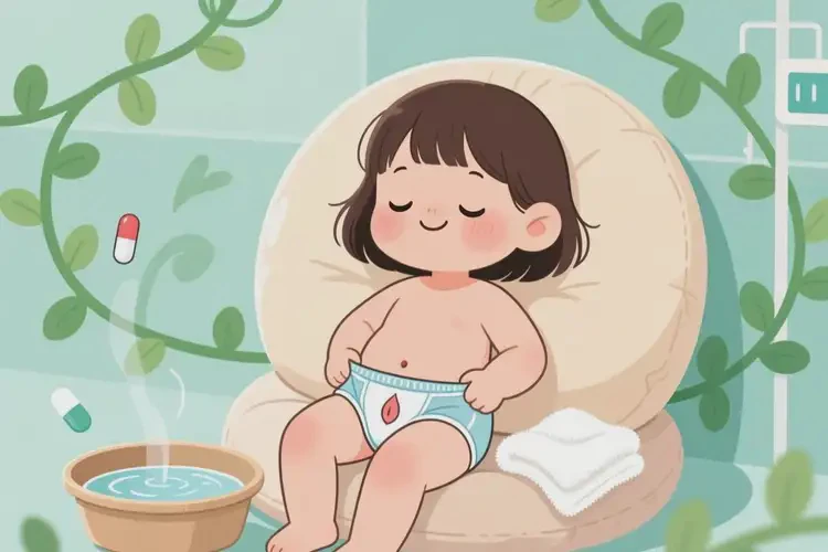 兒童肛周出現(xiàn)濕疹不管它會(huì)自己好嗎(圖1)