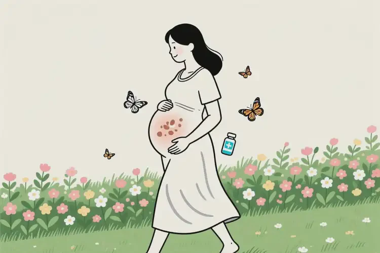 孕婦身上有濕疹能靠自己自愈嗎(圖1)