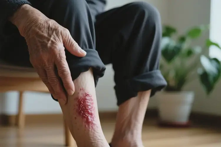 高齡老人四肢出濕疹不管它會(huì)自己自愈嗎(圖3)