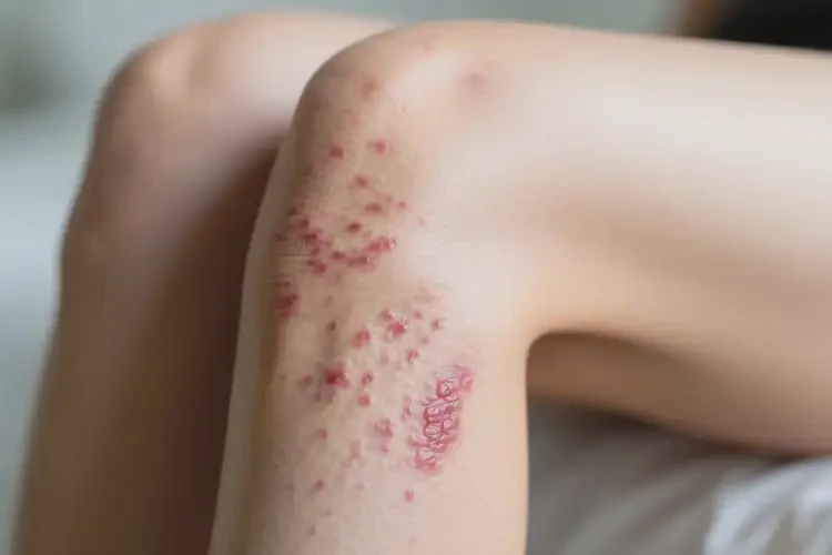 女生大腿偶爾起濕疹可以徹底自愈嗎(圖4)