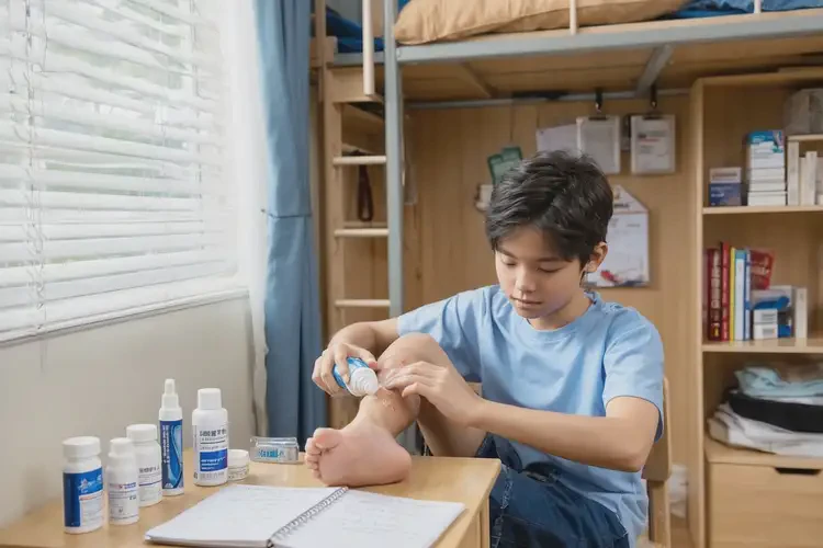 大學生小腿有濕疹能夠徹底治愈嗎(圖2)