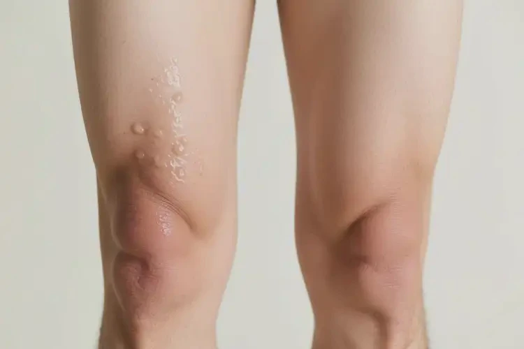 男性大腿上經(jīng)常起濕疹能靠自己自愈嗎(圖1)