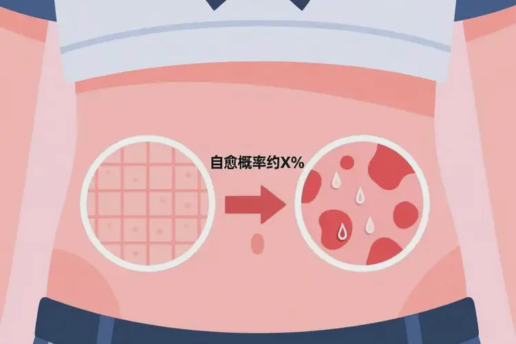 大學(xué)生肚子上經(jīng)常起濕疹不管它會自己好嗎(圖2)