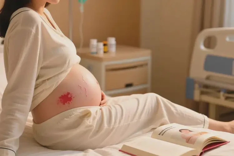 產(chǎn)婦屁股上偶爾起濕疹不管它會(huì)自己自愈嗎(圖3)