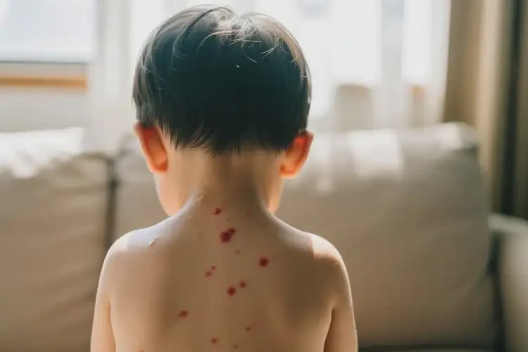 小孩脖子長濕疹不管它會自己好嗎(圖2)