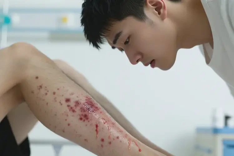 男生小腿出濕疹不管它會自己好嗎(圖3)