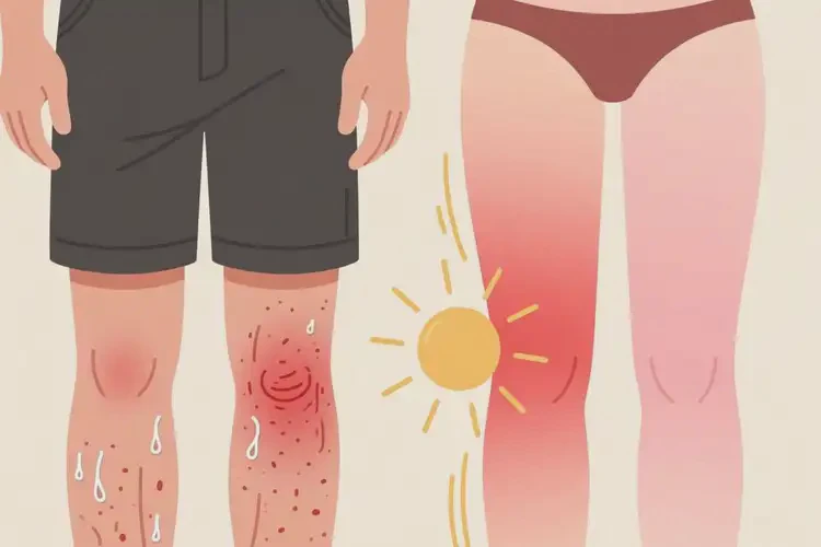 男生大腿經常長濕疹可不可以徹底自愈(圖3)