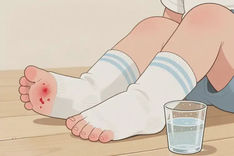 孩子腳上經(jīng)常起濕疹能徹底自愈嗎(圖3)