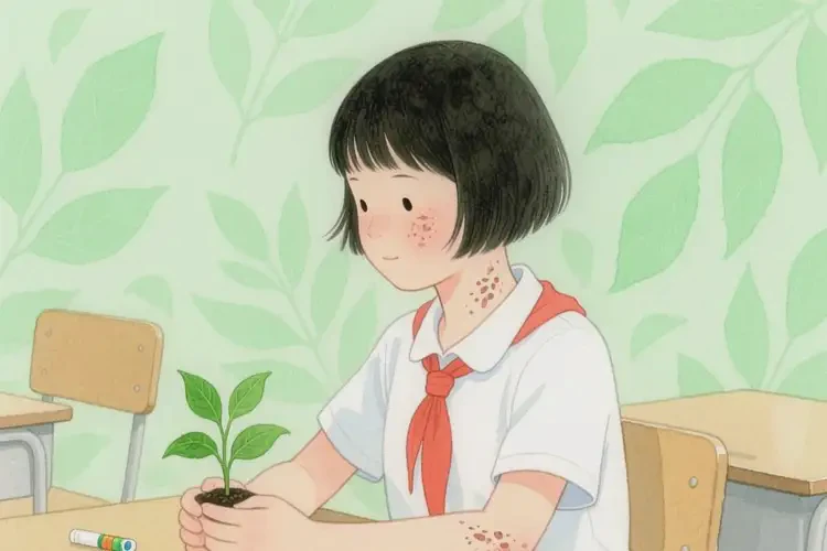 中學(xué)生脖子偶爾起濕疹能不能徹底自愈(圖3)