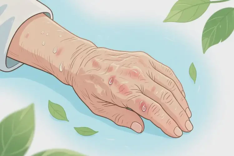 高齡老人手臂容易長(zhǎng)濕疹不管它會(huì)自己自愈嗎(圖4)