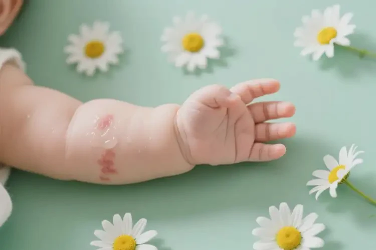 婴儿全身经常长湿疹能靠自己自愈吗(图1)