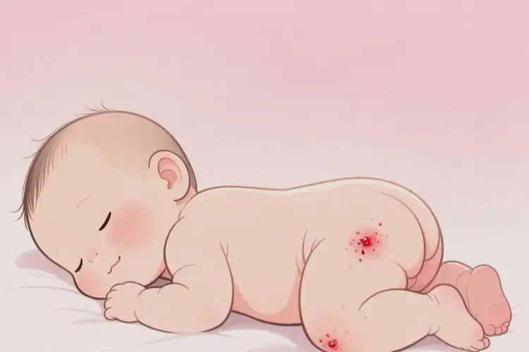 嬰兒屁股偶爾長濕疹不管它會自己好嗎(圖4)