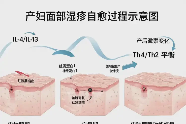 產(chǎn)婦面部有濕疹可不可以徹底自愈(圖4)