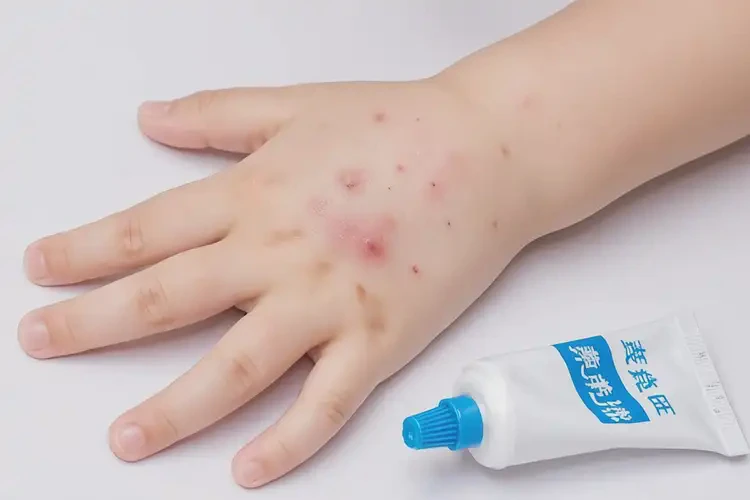 小兒手上起濕疹不管它會(huì)自己好嗎(圖2)