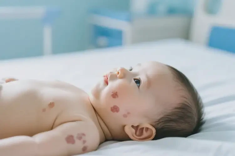 寶寶脖子上經(jīng)常起濕疹不管它會(huì)自己痊愈嗎(圖2)