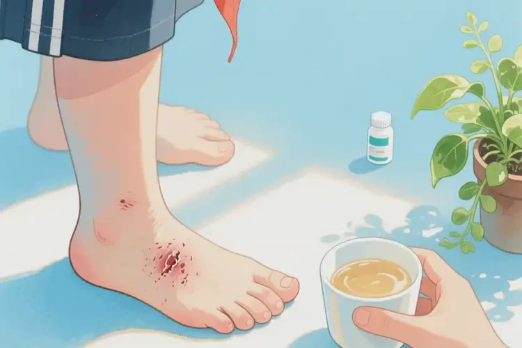 小學(xué)生腳上經(jīng)常起濕疹可以徹底自愈嗎(圖3)