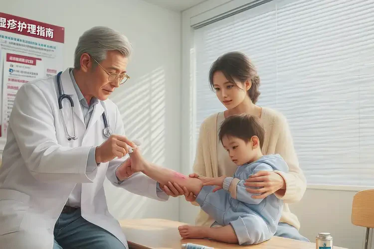 兒童屁股容易起濕疹不管它會(huì)自己痊愈嗎(圖2)