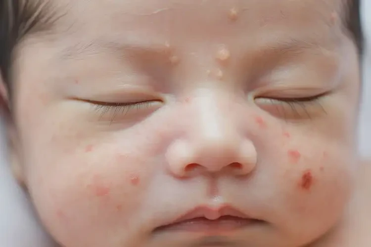新生兒面部容易長(zhǎng)濕疹可以徹底自愈嗎(圖4)