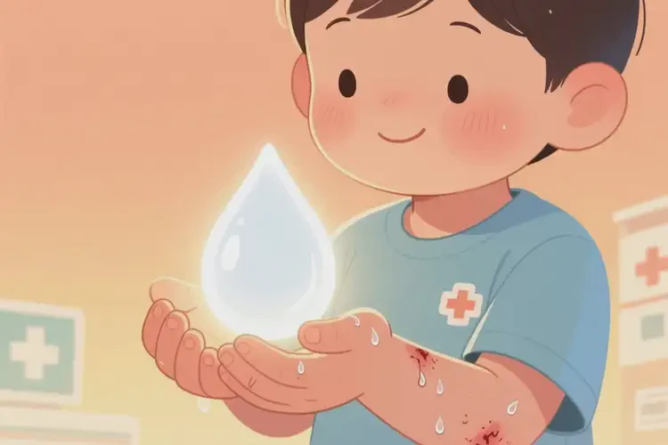 少兒手上容易長濕疹可以徹底自愈嗎(圖1)