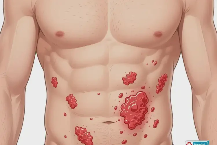 男生肚子出現(xiàn)濕疹不管它會(huì)自己痊愈嗎(圖3)