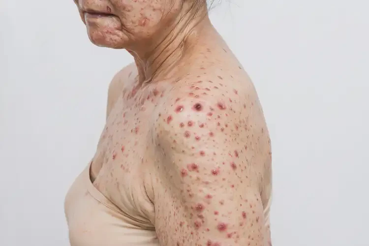 女性全身出現(xiàn)濕疹能靠自己自愈嗎(圖4)