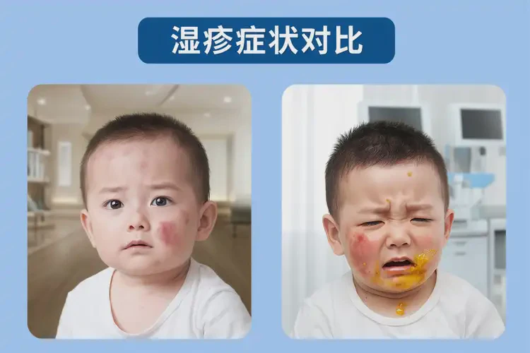 孩子全身偶爾起濕疹不管它會自己自愈嗎(圖1)