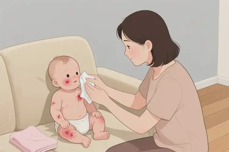 幼兒面部偶爾長(zhǎng)濕疹能徹底自愈嗎(圖4)