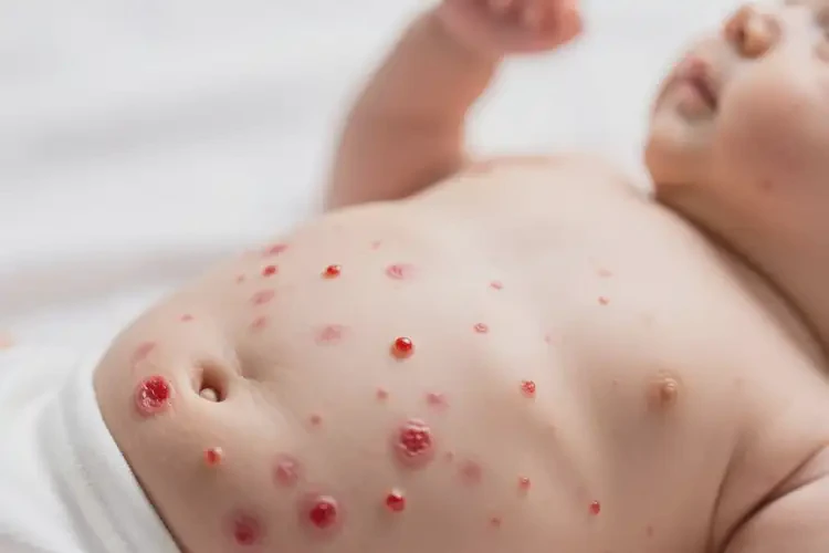 嬰幼兒肚子有濕疹不管它會(huì)自己痊愈嗎(圖4)