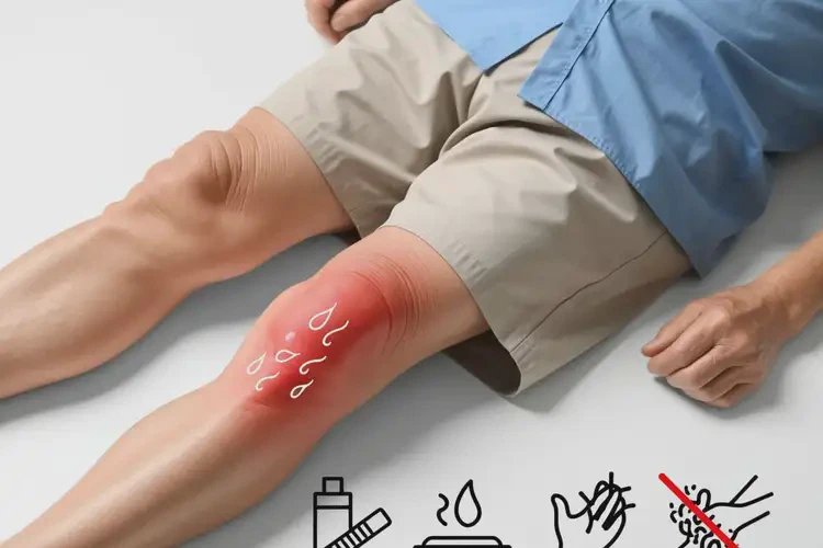 老人大腿偶爾長(zhǎng)濕疹能夠徹底治愈嗎(圖3)