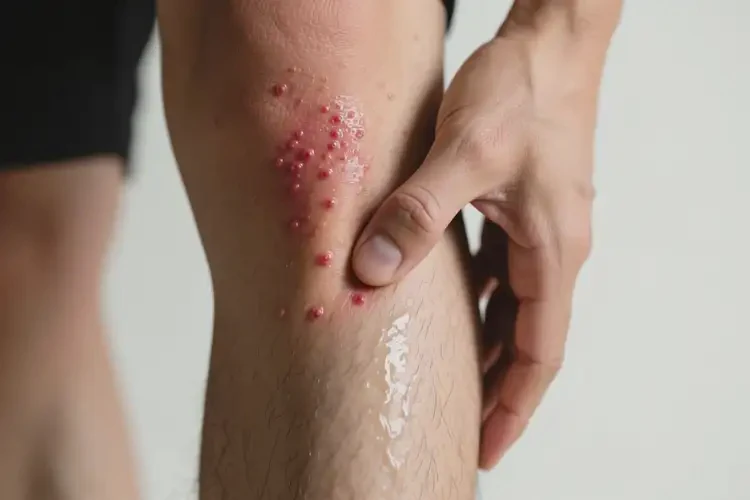 男生小腿出濕疹不管它會自己好嗎(圖2)