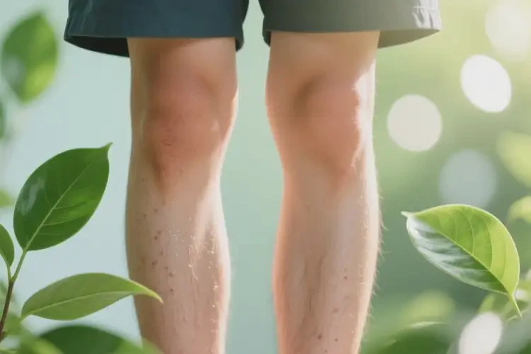 男生小腿上起湿疹不管它会自己自愈吗(图4)