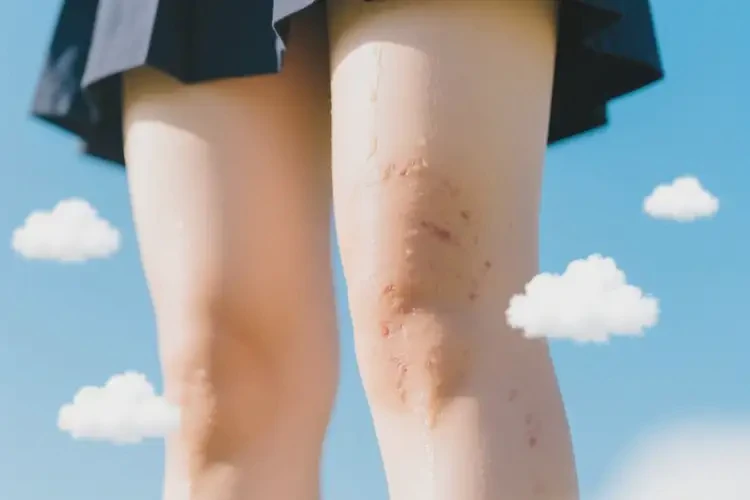 中學(xué)生大腿容易起濕疹能不能徹底自愈(圖1)