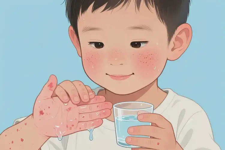 小學生手上出濕疹可不可以徹底自愈(圖4)