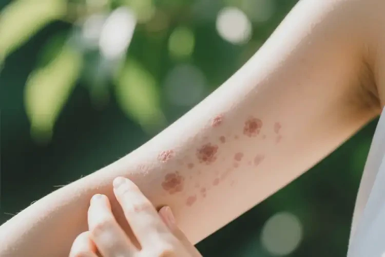 女人手臂上經(jīng)常起濕疹能徹底自愈嗎(圖4)