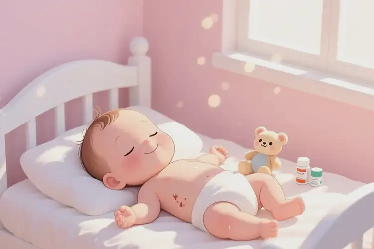 孩子脖子有濕疹可以徹底自愈嗎(圖1)