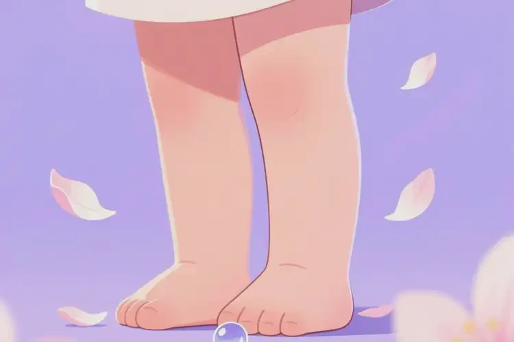 儿童大腿上长湿疹可以彻底自愈吗(图1)