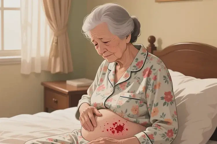 老年人肚子出現(xiàn)濕疹不管它會自己自愈嗎(圖3)