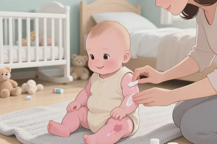 寶寶全身起濕疹不管它會(huì)自己好嗎(圖4)