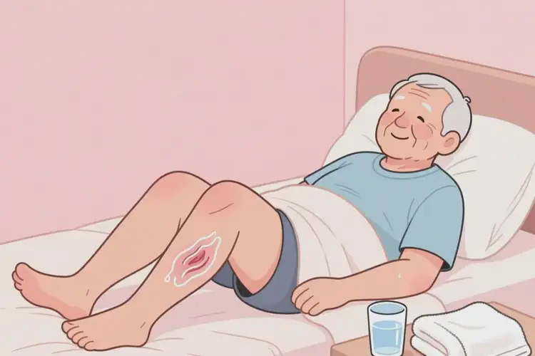 老年人大腿上經(jīng)常長(zhǎng)濕疹能靠自己自愈嗎(圖1)