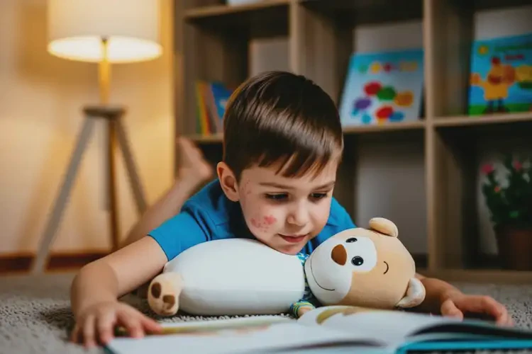 小孩面部經(jīng)常長濕疹能夠徹底治愈嗎(圖2)