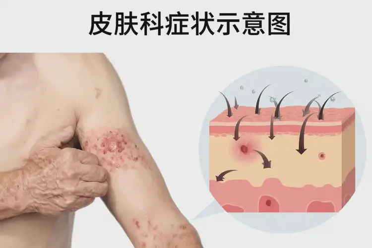 男人腳上容易長(zhǎng)濕疹不管它會(huì)自己自愈嗎(圖3)