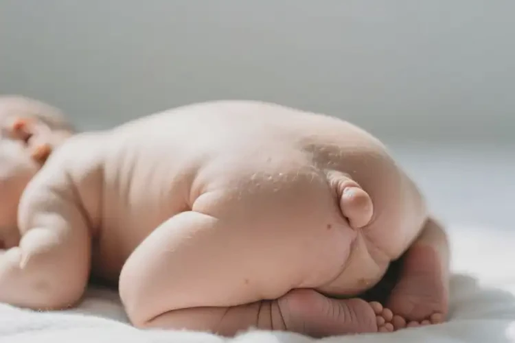 新生兒肛周偶爾長濕疹不管它會(huì)自己痊愈嗎(圖1)