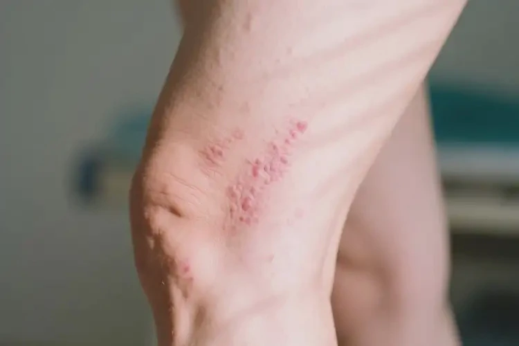 女人大腿起濕疹不管它會(huì)自己痊愈嗎(圖4)