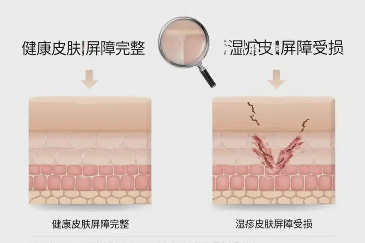 男性全身偶爾起濕疹可不可以徹底自愈(圖2)