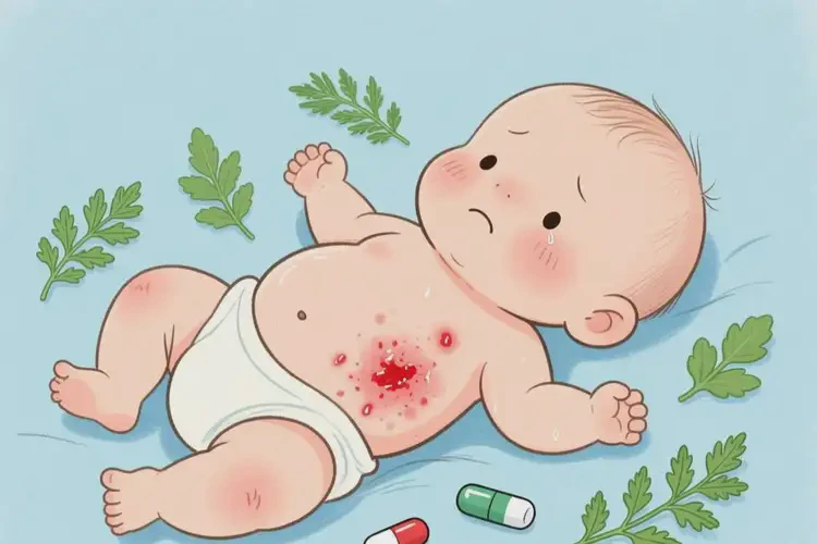 幼兒肚子長濕疹不管它會自己好嗎(圖4)