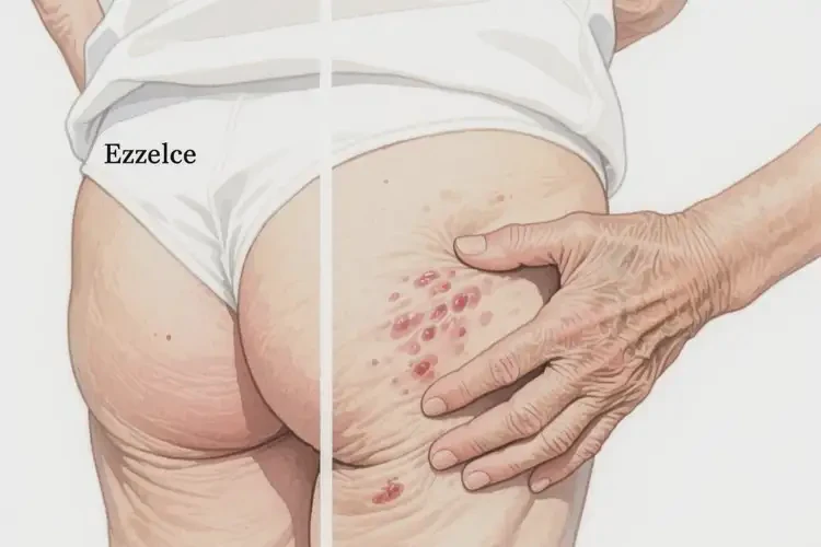 老年人屁股上長濕疹不管它會自己痊愈嗎(圖2)