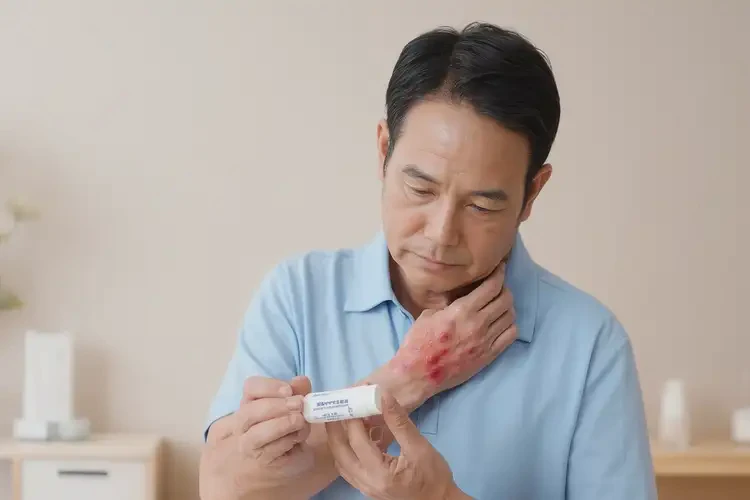 男性脖子上容易长湿疹不管它会自己好吗(图2)