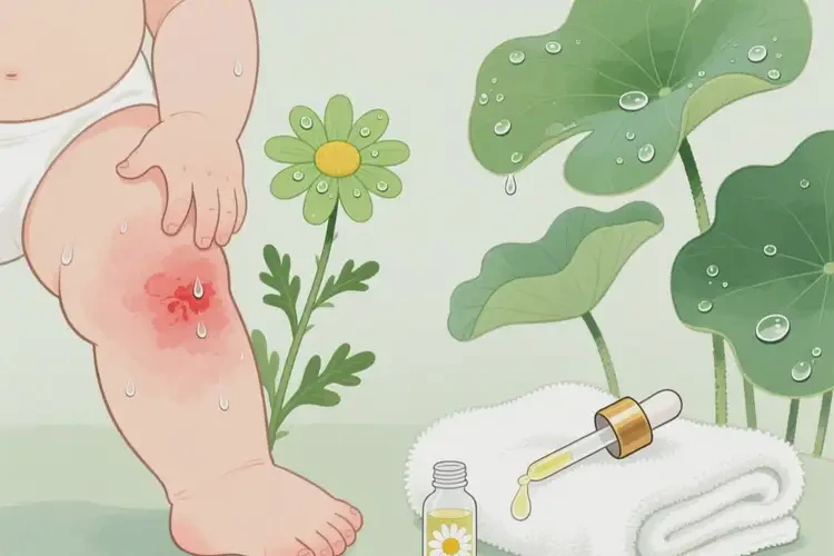嬰幼兒大腿上經(jīng)常長(zhǎng)濕疹可以徹底自愈嗎(圖2)