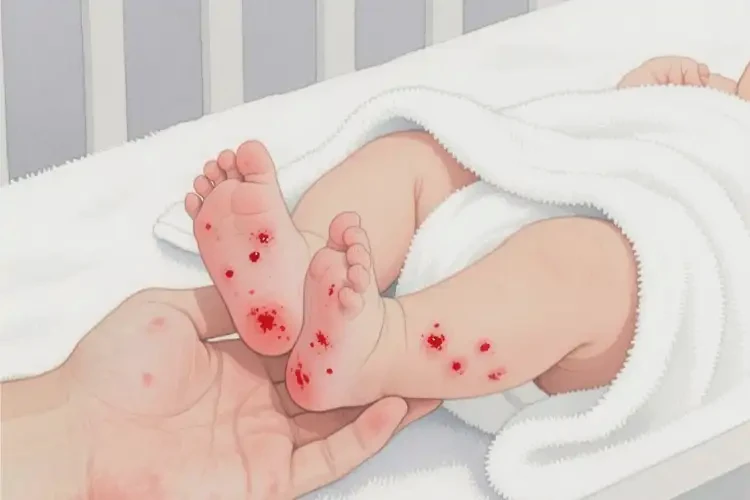 新生兒四肢經(jīng)常長濕疹能夠徹底治愈嗎(圖3)