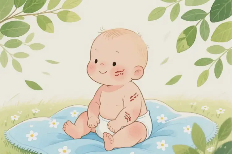 小兒身上經(jīng)常起濕疹能靠自己自愈嗎(圖4)